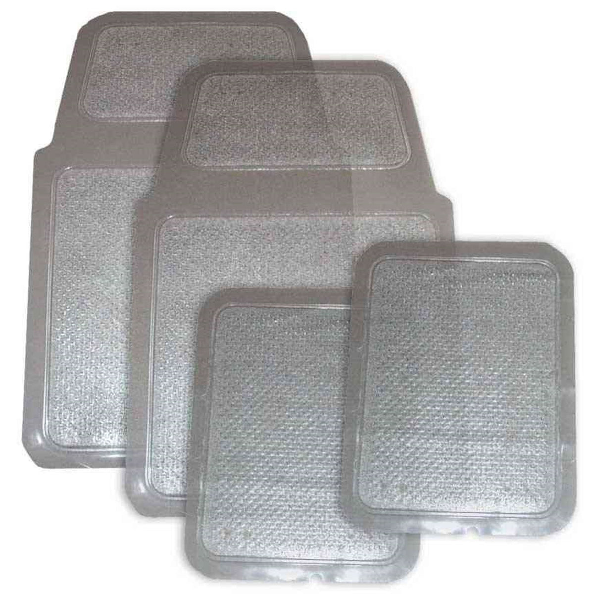 Clear Plastic Floor Mat 4pc | Hi-Tech | For Car Detailing