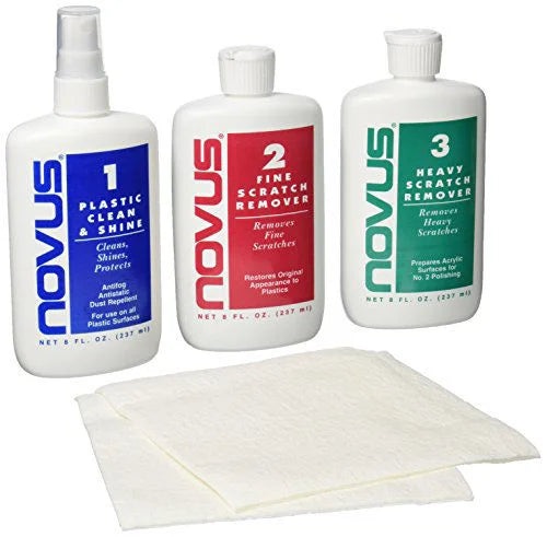 Novus Plastic Polish #7100 8oz Kit | Novus | For Car Detailing