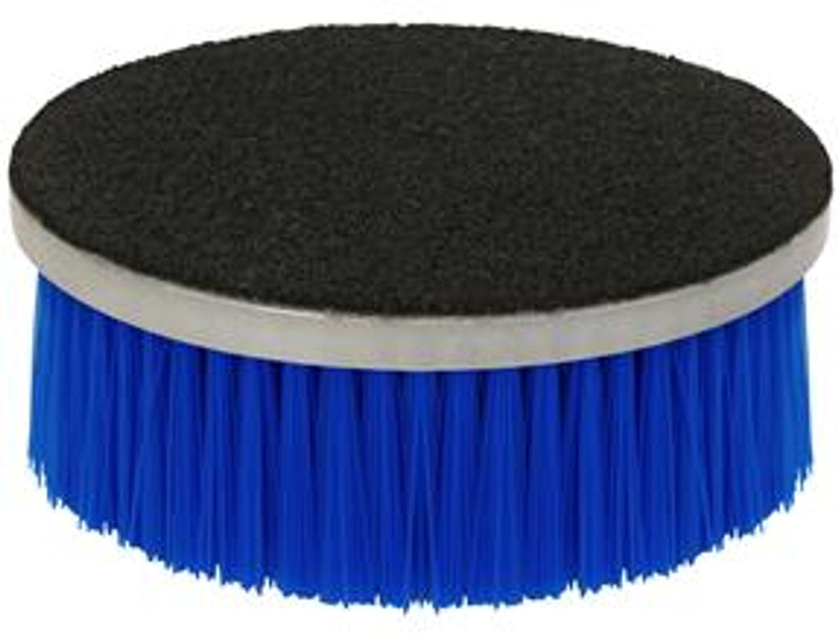 Loop Back Rotary Brush with Blue Polypropylene Bristles 5" | SM Arnold | For Car Detailing