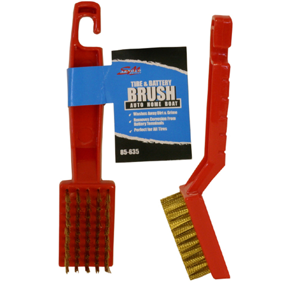 S.M. Arnold 85-635 Tire & Battery Brush | SM Arnold | For Car Detailing