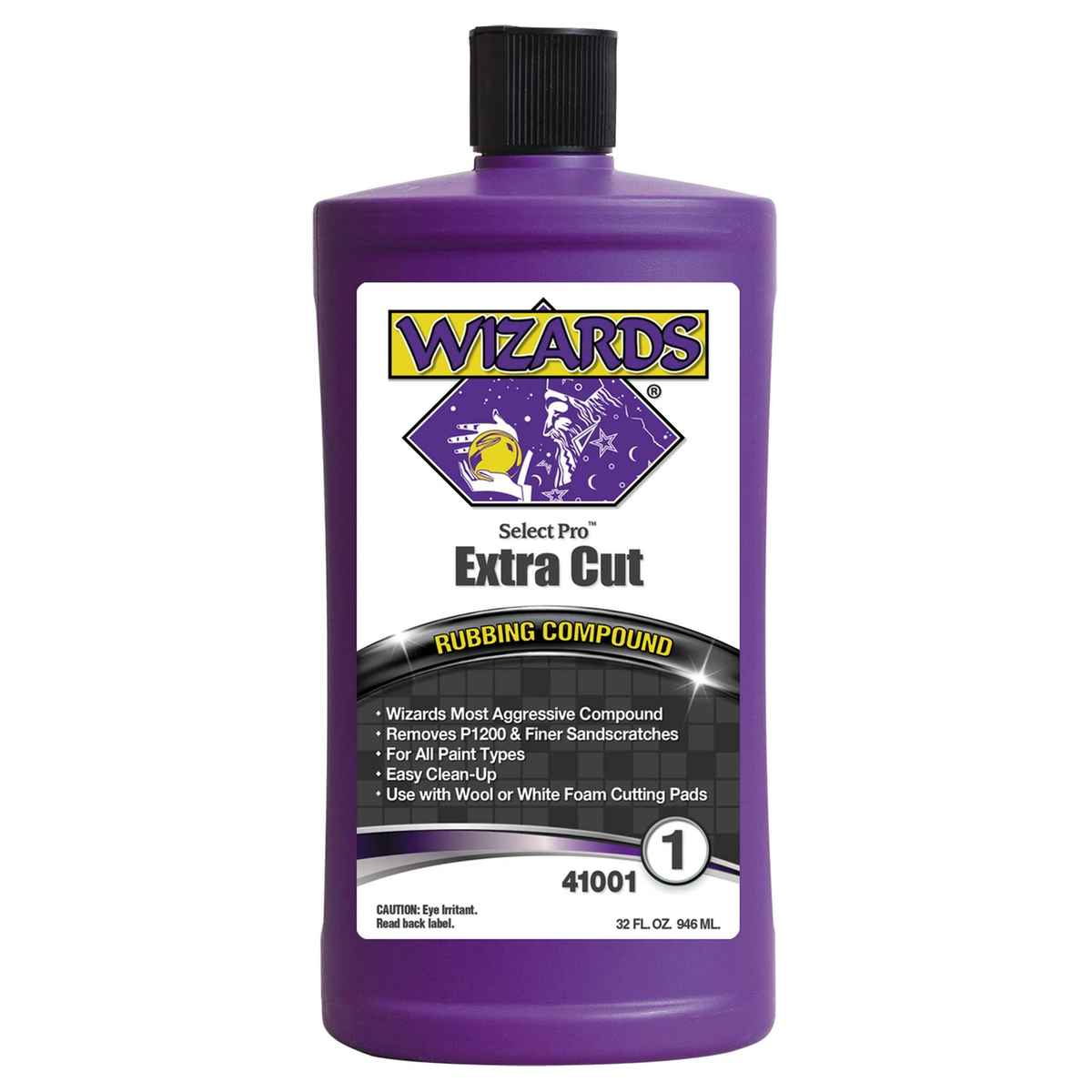 Wizards Select Pro Extra Cut 1 Rubbing Compound | Wizards | For Car Detailing