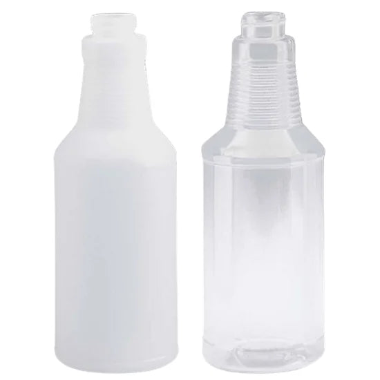 Spray Bottle Clear Plastic 16oz | Tolco | For Car Detailing