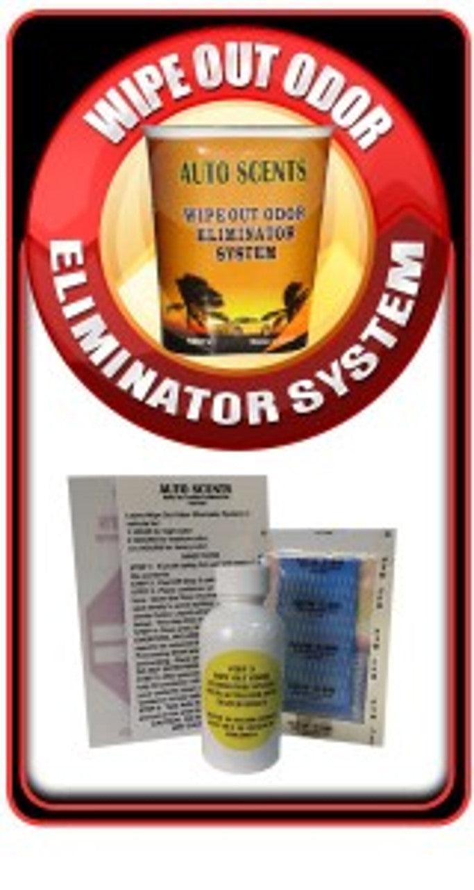 Auto Scents Wipe Out Odor Eliminator Kit | Auto Scents | For Car Detailing